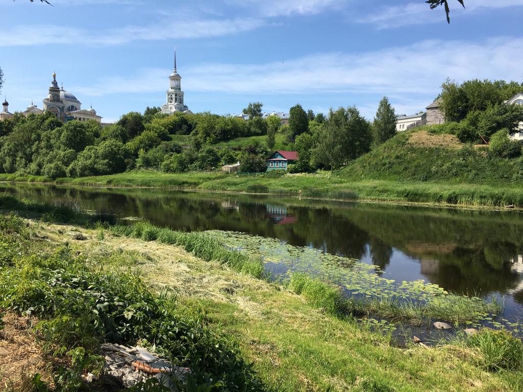 Летняя пленэрная практика состоялась в городе Торжок Тверской области