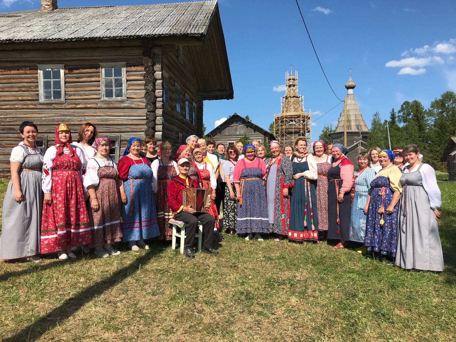 Участники культурно-образовательного проекта «Школа ремесел» посетили  Каргопольский район Архангельской области