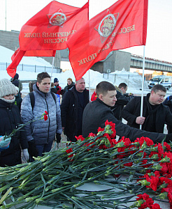 Торжественная акция «На рубеже бессмертия», посвященная 79-й годовщине со дня прорыва блокады Ленинграда