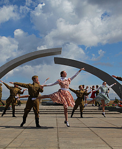 Концертная программа в рамках мотопробега «Мы помним», посвященная 77-летию Победы в Великой Отечественной войне